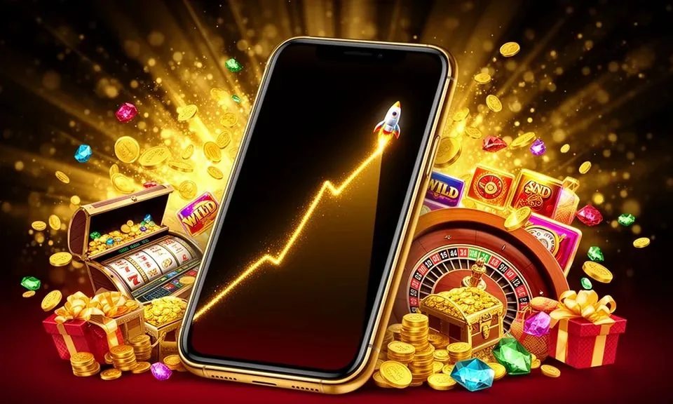 Mobile casino lobby